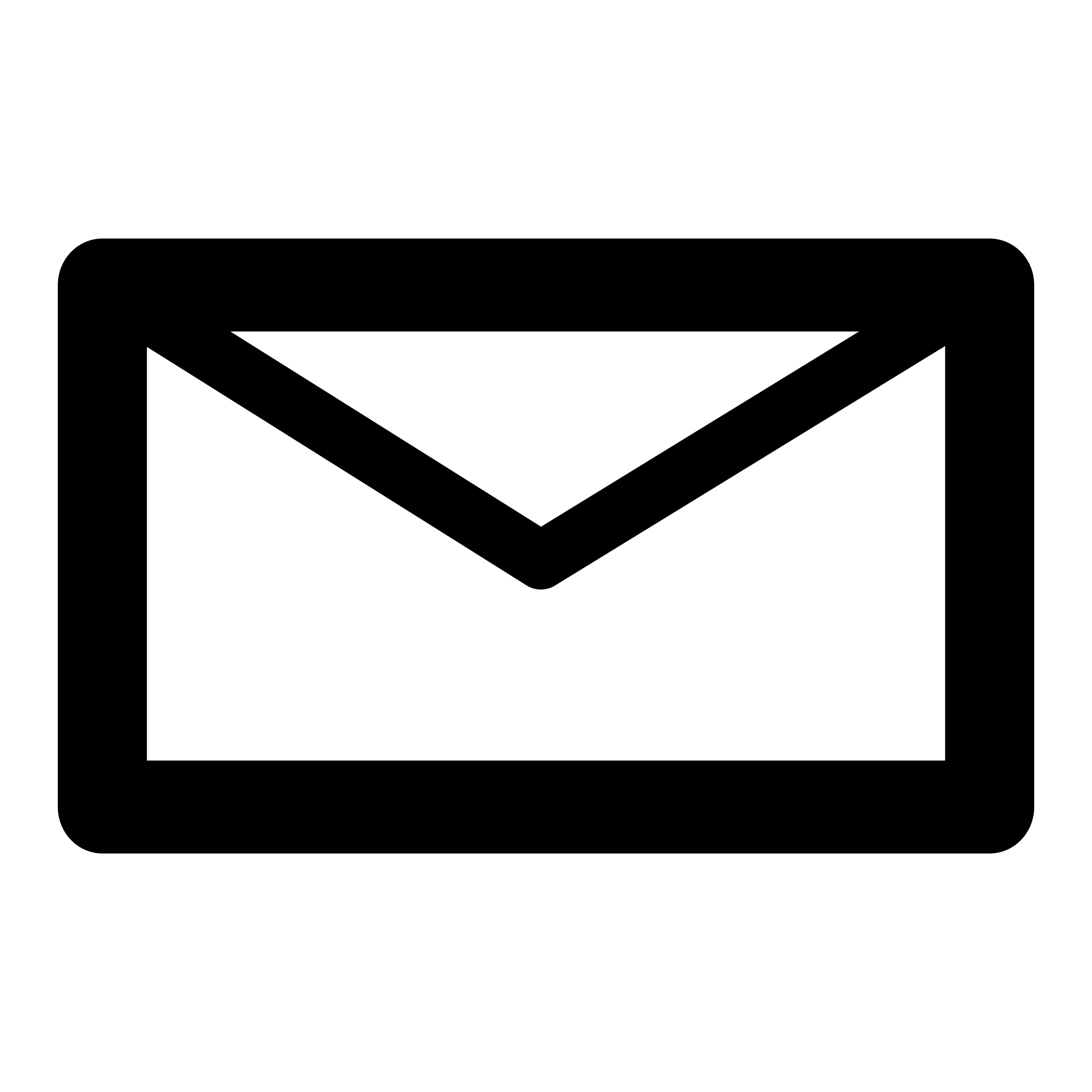 Mail envelope or email icon for web vector clip art image
