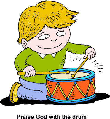 Image: Boy Playing Drum 