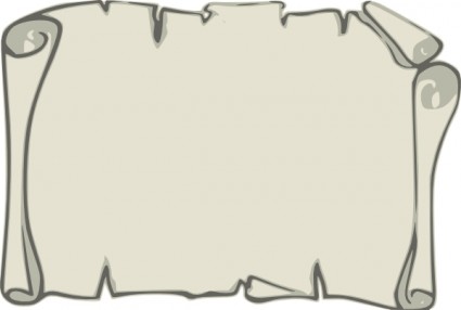 Scroll Paper Clipart