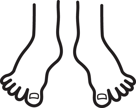 Feet Outline 