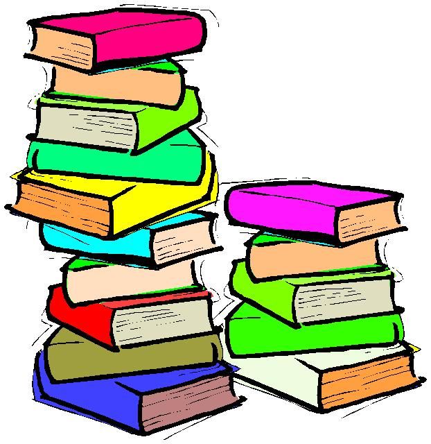 Stack Of Books Clipart Black And White Clipart Free
