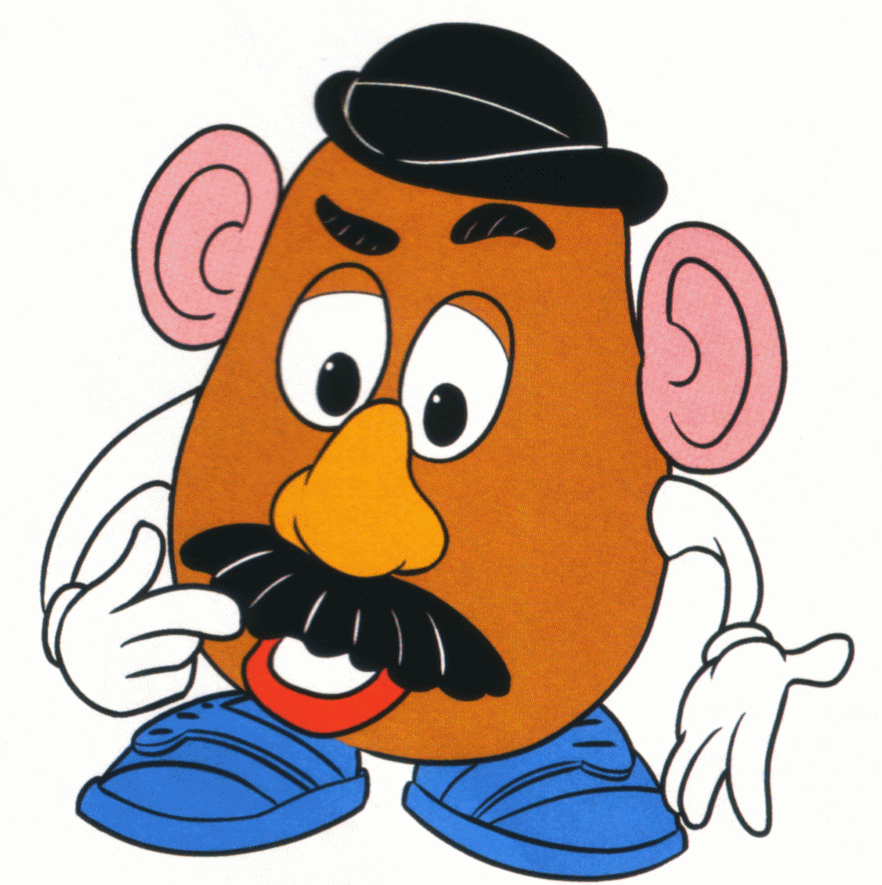 clipart head mr potato
