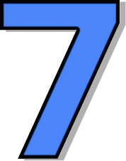 Your Number 7 Clipart