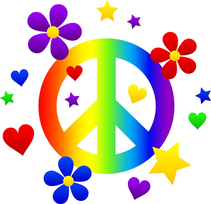 Peace Flower Power Love