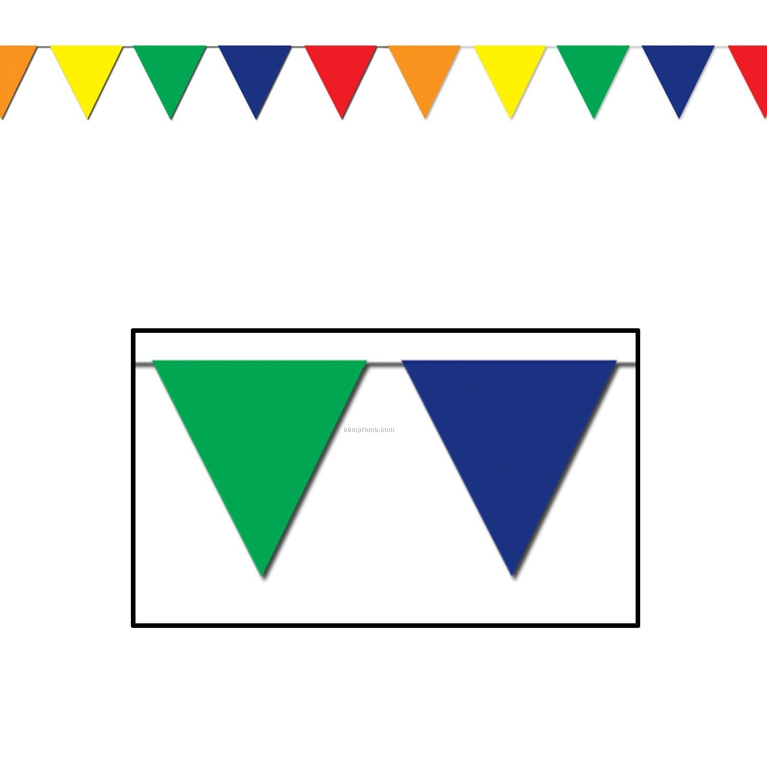 Pennant Banner Template