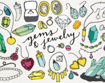 Popular items for jewelry clipart