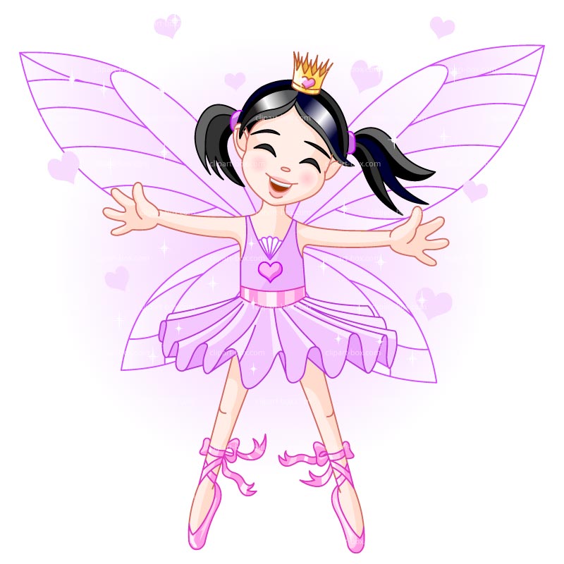 cartoon fairy princess - Clip Art Library