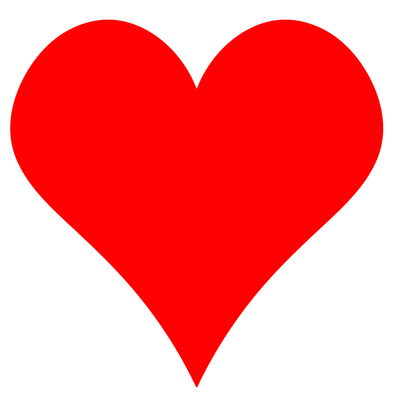 Heart Shapes Clip Art Image
