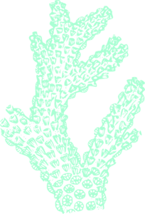 Green Coral Clip Art