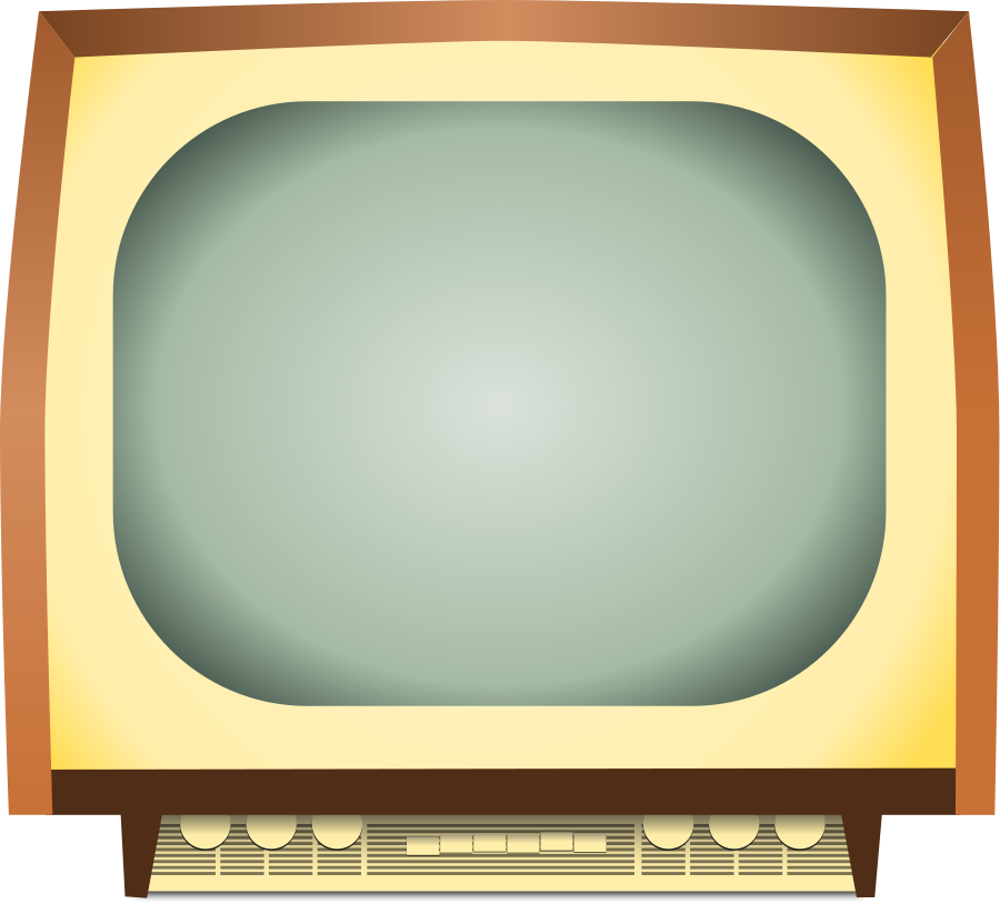 old television clip art.