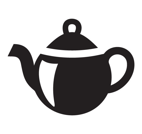 Teapot tea pot clipart image