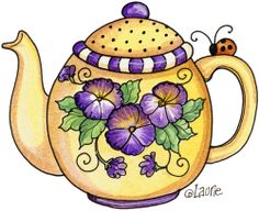 Teapots illustrations