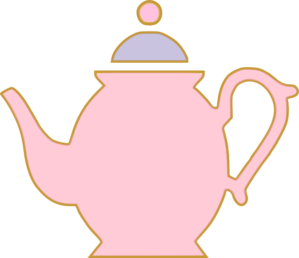 Pink Teapot Clip Art