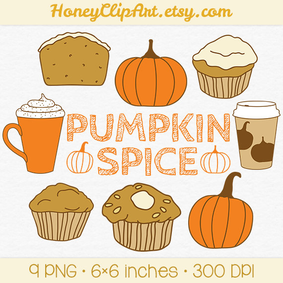 46+ Clip Art Pumpkin Spice Latte Clipart Background