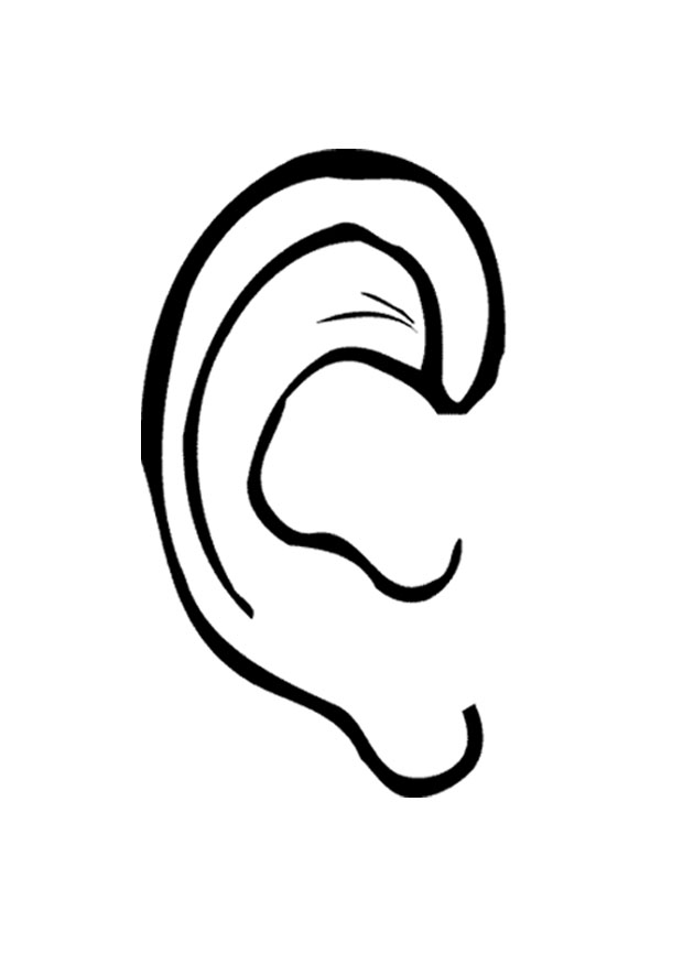 Clip art of an ear clipart image