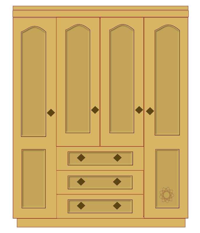 free clipart kitchen cabinets - photo #14