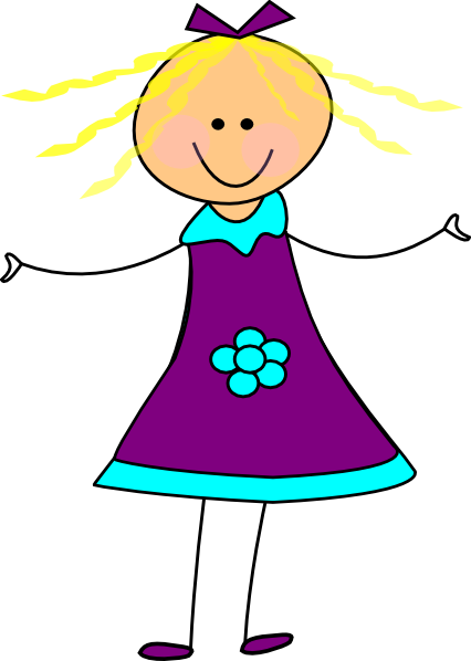 free thistle girl clipart - photo #43