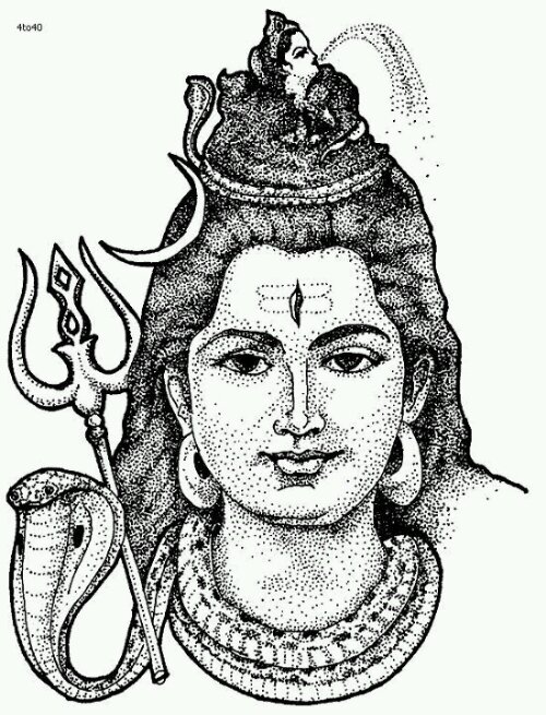 Lord Shiva Sketch <, Image &, galleries 