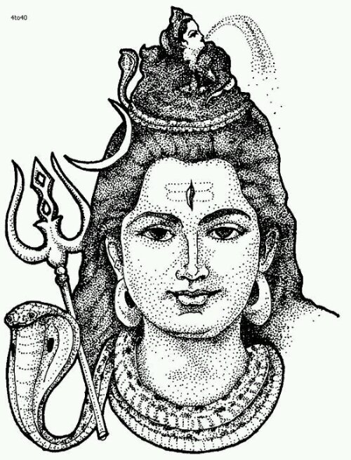 Clip Art Shiva Clipart Black And White - Eradetontos