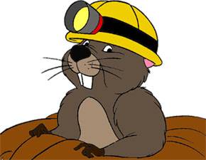 gopher cartoon clipart