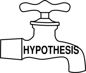 Hypothesis Tap Clip Art