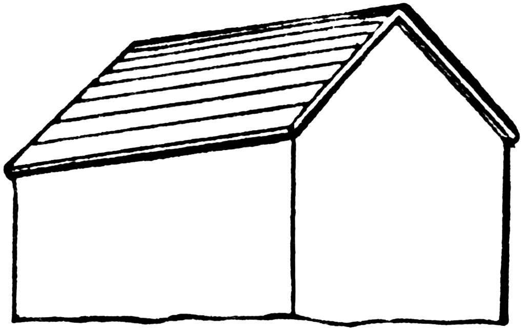 free house roof clip art - photo #37