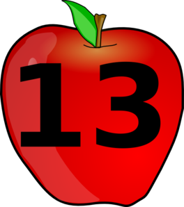 Free Number 13 Cliparts, Download Free Number 13 Cliparts png images