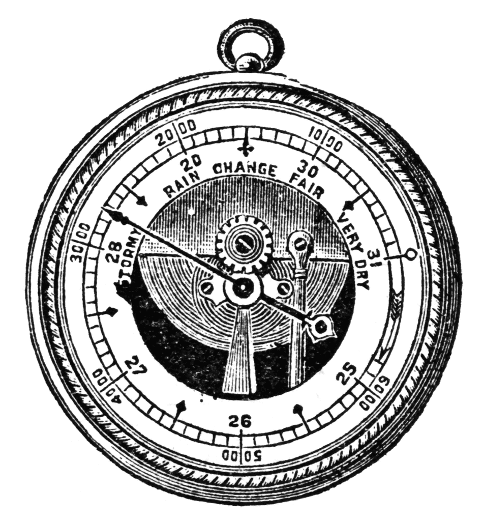 mercury barometer clipart