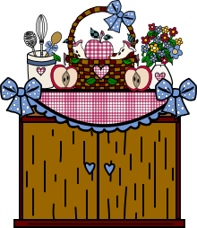 Country Kitchen Clipart