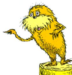 Dr Seuss Characters Lorax Clipart 
