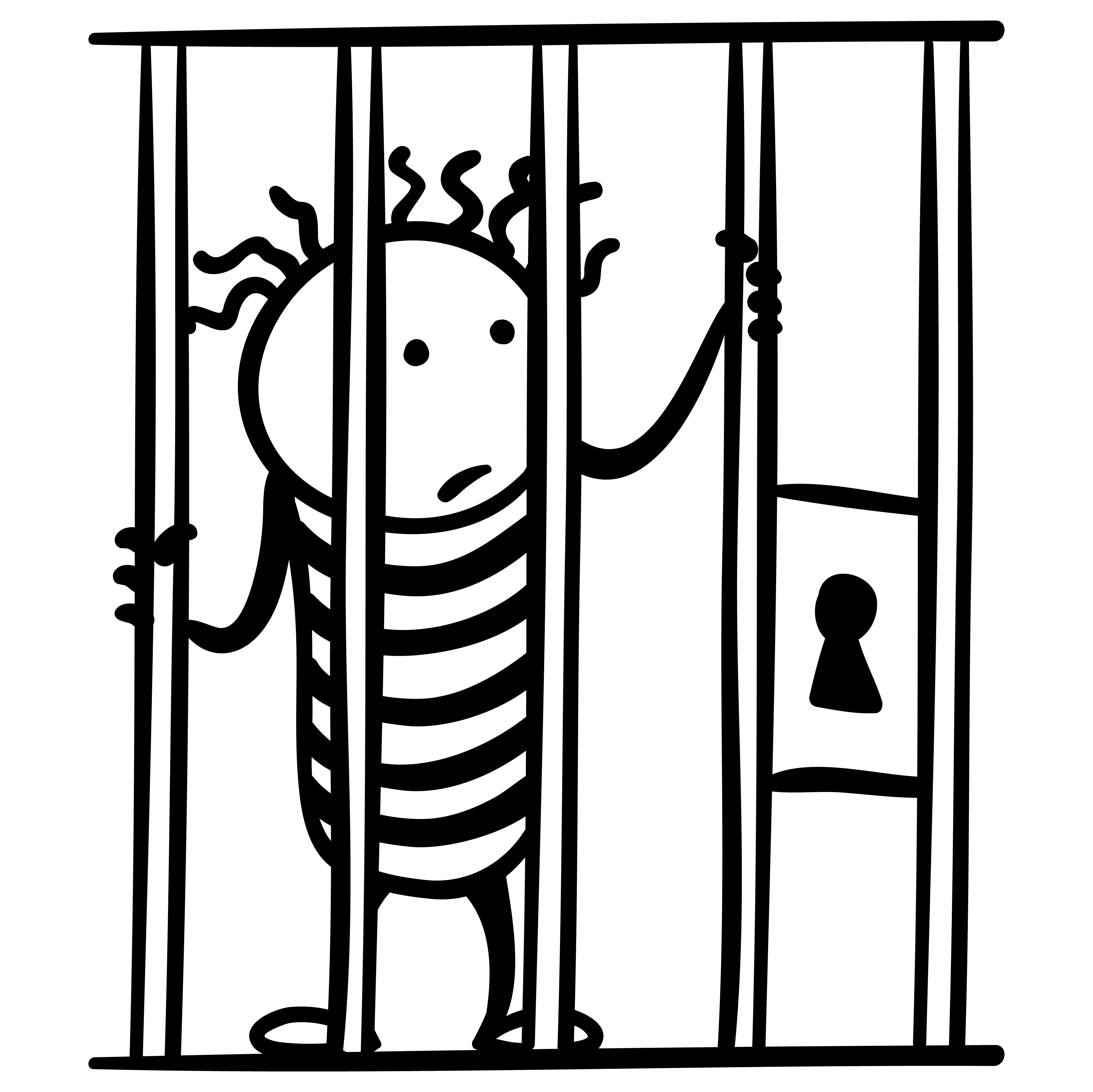 Jailhouse Cartoon Clipart 