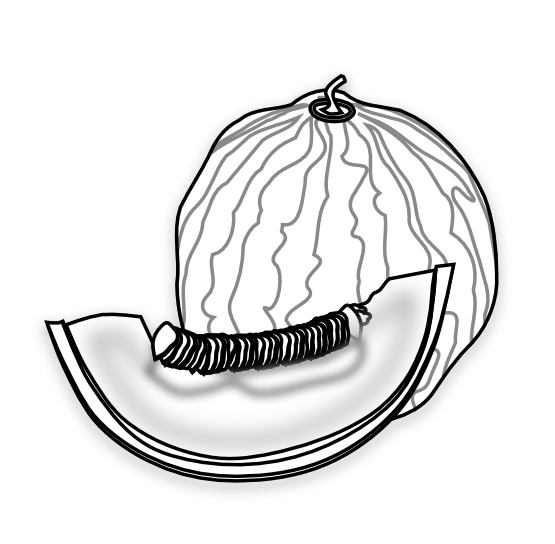 Melonclipart Black And White