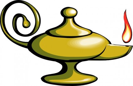 Genie Lamp Clip Art