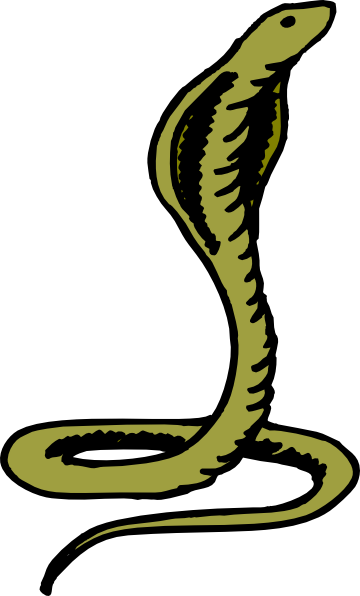 Green Cobra Clip Art 