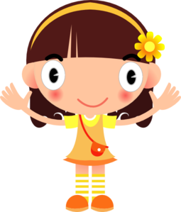 Happy Girl Clip Art