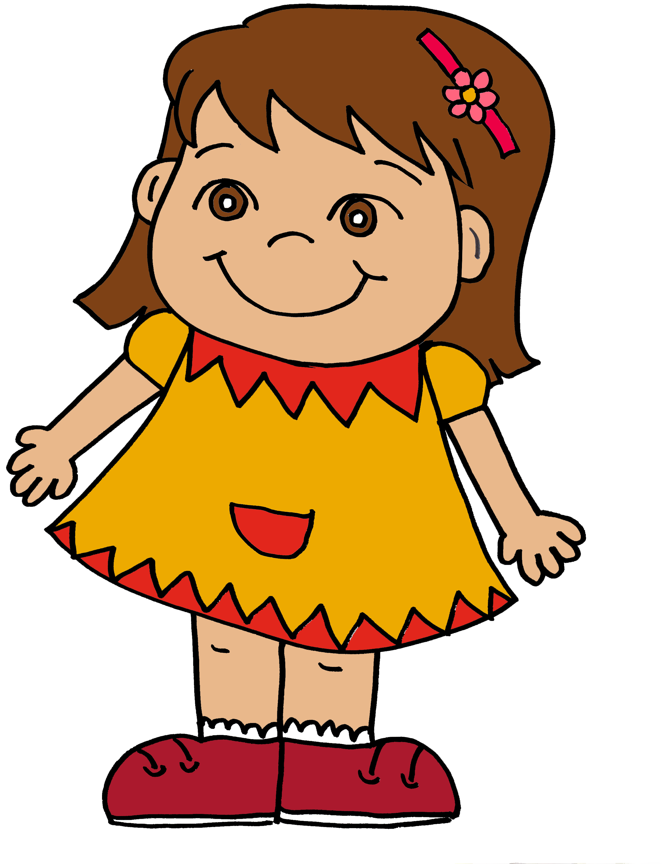 free clipart of a girl - photo #34