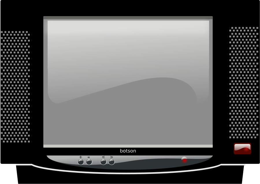 Television TV SVG Vector file, vector clip art svg file