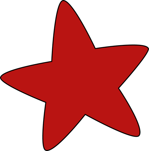 Star Clipart Red