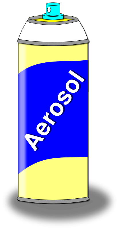 Free Aerosol Spray Can Clip Art