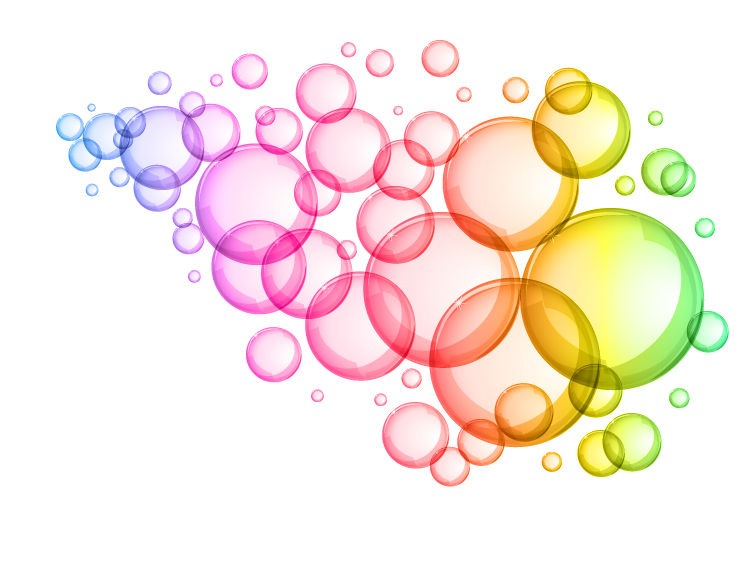 free clip art color bubbles - Clip Art Library