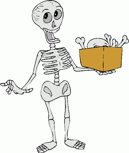 Skeletons Clip Art