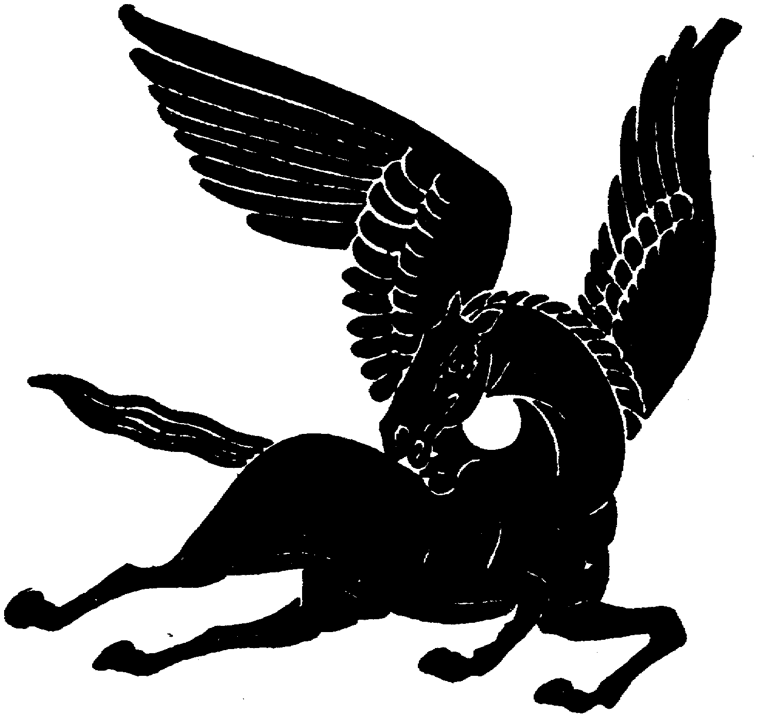 Pegasus Clip Art Image