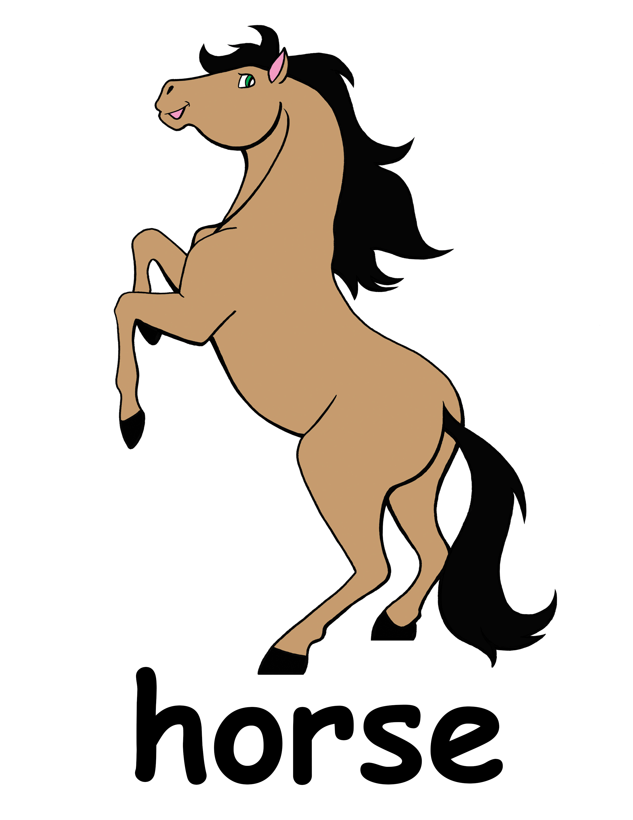 Horse free to use cliparts 2