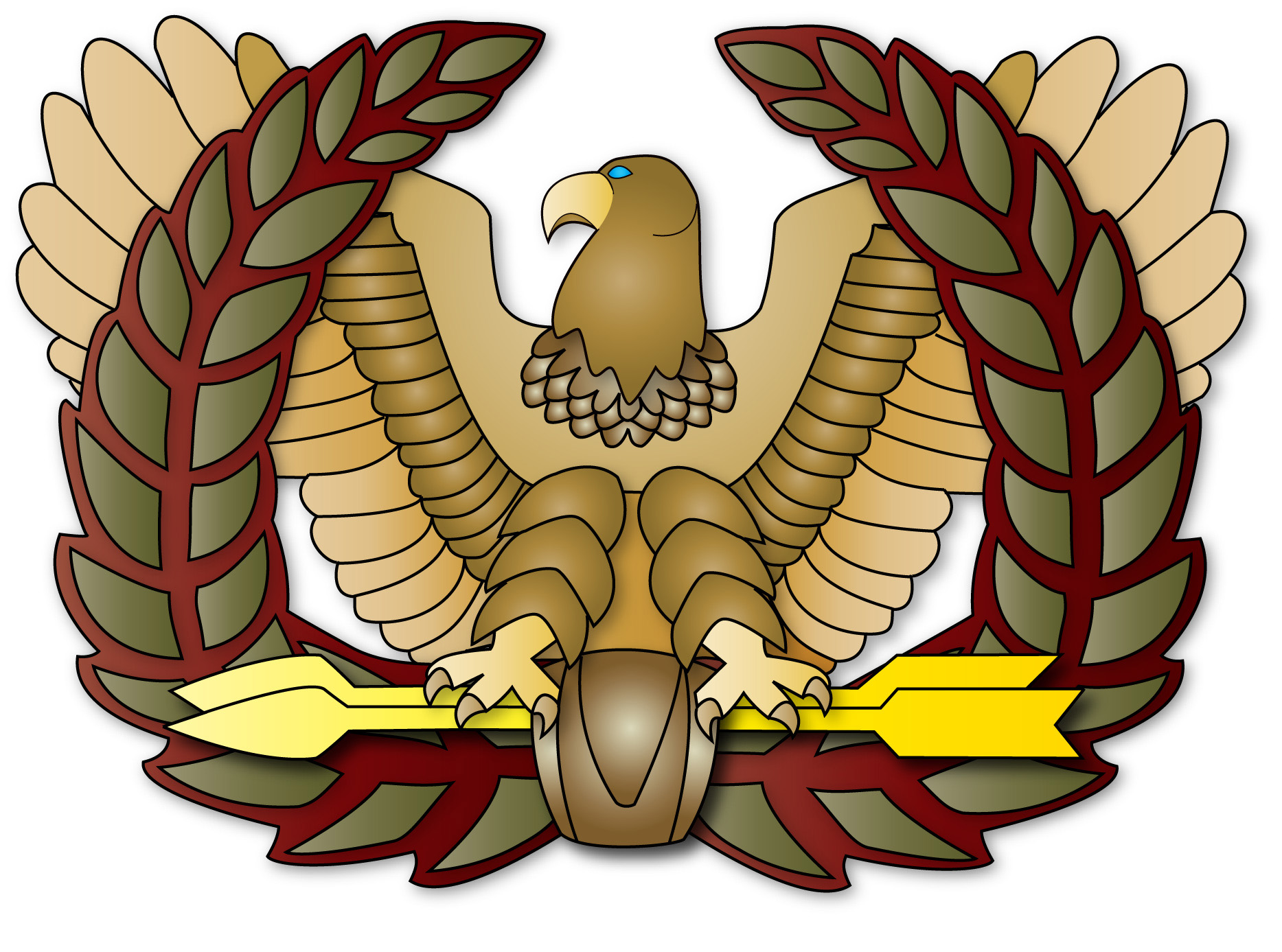 army-warrant-officer-eagle-rising-clip-art-library