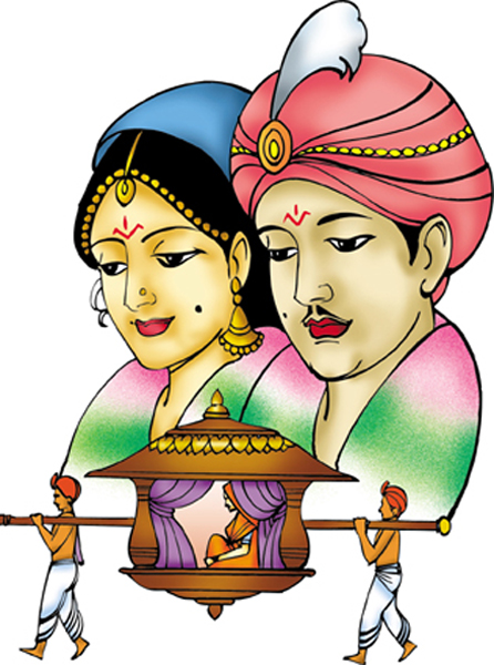 Indian Wedding Pictures Clip Art