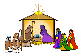 Pix For , Away In A Manger Clipart