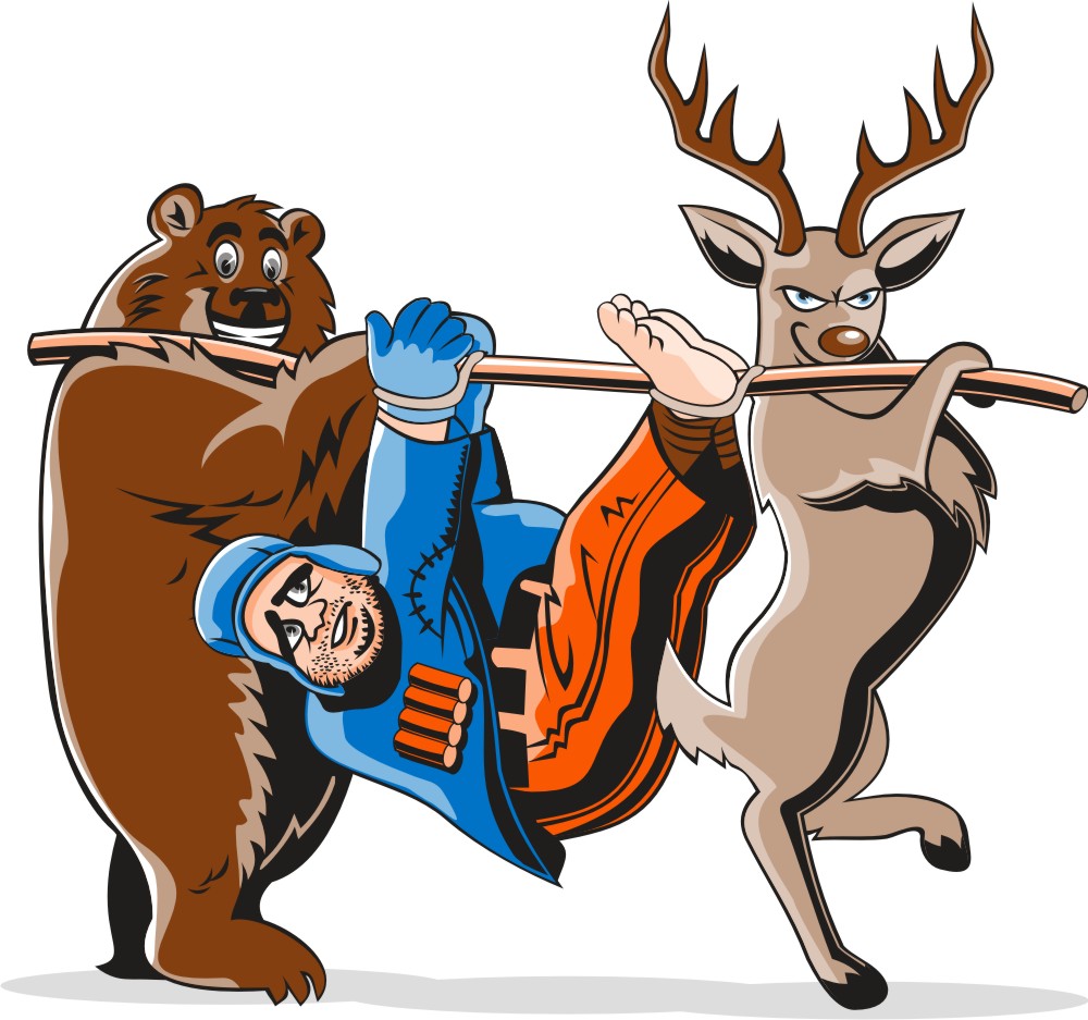 funny hunting clipart - photo #3
