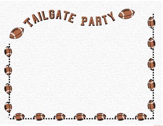 Football Tailgate Clipart