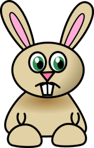 Sad Bunny Clip Art