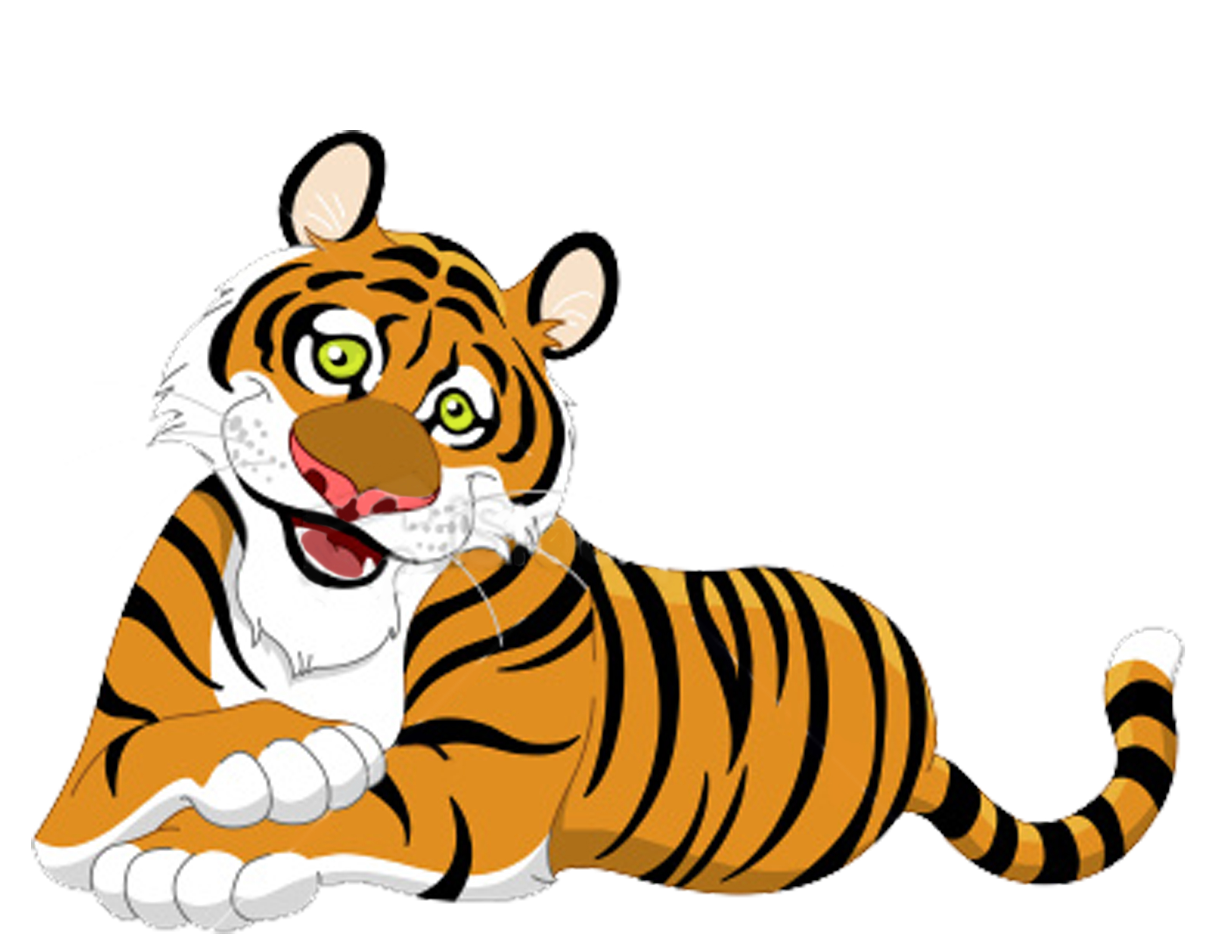 tiger clipart vector - photo #12